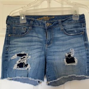 Arizona denim shorts, size 7